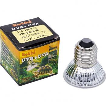 Reptile Basking Light Bulbs Set 25/50/75W with Temperature Control