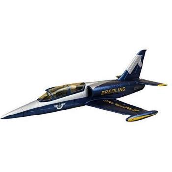 Aeromodello L-39 Albatros Blu, Giallo, Argento 550 mm