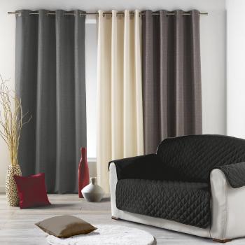 Douceur d'Intérieur Fauteuil Matelassé Club 165 x 179 cm Noir