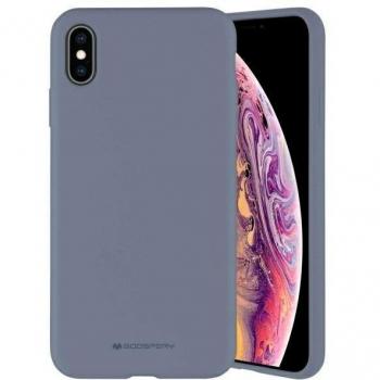 Copertura Silicone Mercurio per Samsung A20s – Viola Lavanda Light