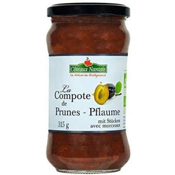 Côteaux Nantais Bio Kompott Pflaume 1er Pack (1 x 315g)