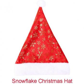 Sparkling Yuletide Golden Bell Hat