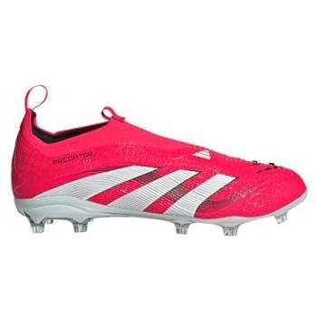 Adidas Predator Elite Laceless FG Children’s Boot – Lucid Red / Cloud White