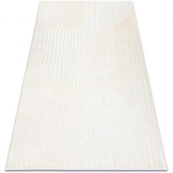 Rugge Crème 80x150 cm – Tapis Géométrique Mode 8589
