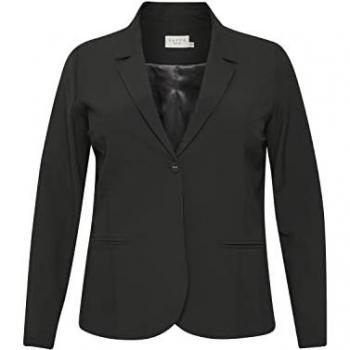Jia Blazer da Donna KAFFE Curve Grigio Scuro