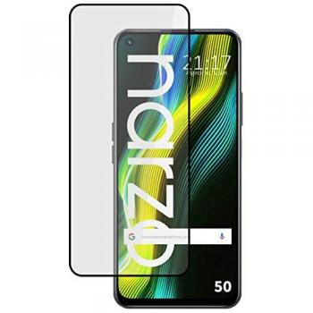 VidrioTemplado 5D UltraFit – Realme Narzo 50 (Negro)