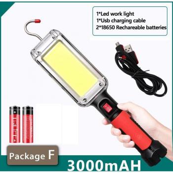 Luz de Trabajo Recargable 200W