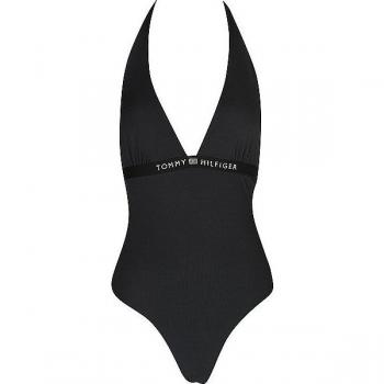 Tommy Hilfiger Damen Schwimmsuit Schwarz Größe M
