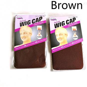 24pcs Colorful Nylon Wig Caps for Weaving in Black, Brown, and Blonde