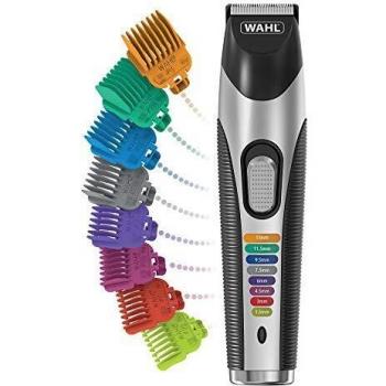 Wahl Stubble and Beard Trimmer with Colour Coded Guide Combs