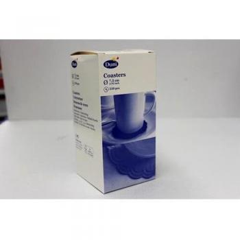 Duni Tischuntersetzer 8-lagig, Ø 7,5 cm, champagne, 250 Stück