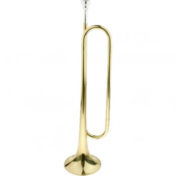 Golden Brass Student Bugle Cavalry Trumpet