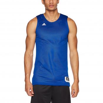 Adidas REV crzy Expl J T-Shirt de Basket-Ball, Homme XL Multicolore/Blanc (Reauni/Blanco)
