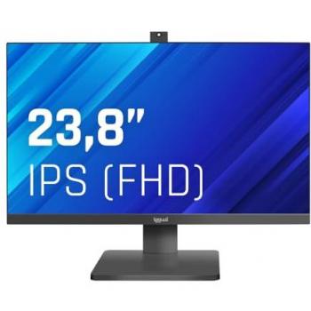 Iggual Monitor 23,8 con Panel IPS FHD y Webcam