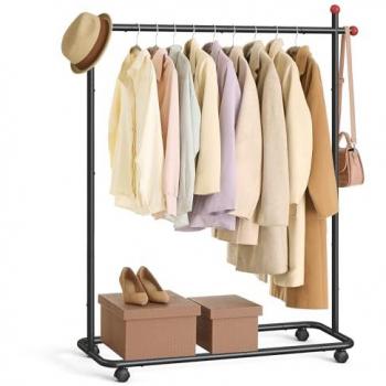 Portable Wardrobe Rail – Ink Black