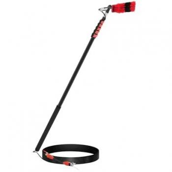 Spazzola per lavaggio telescopica 185-900 cm con spazzola 35 cm