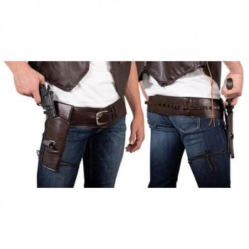 Pochette d'accessoire déguisement – Ceinture cow‑boy