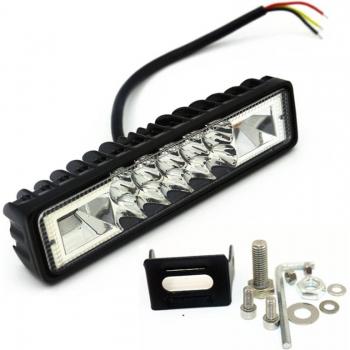 48W Multi-Color LED Strobe Light Bar for ATV and Motorcycle