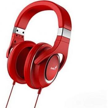 Genius HS-610 Rojo Supraaural Diadema auricular