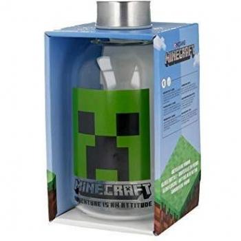 Botella de Cristal Minecraft 620ml
