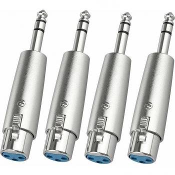 XLR Female to 1/4 Mono Male Connector