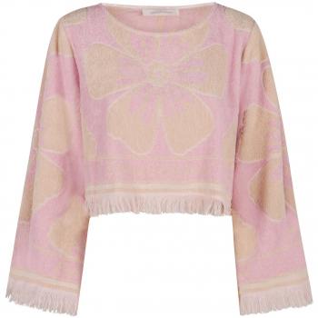 Zimmermann Women's Floral Bell Sleeve Blouse