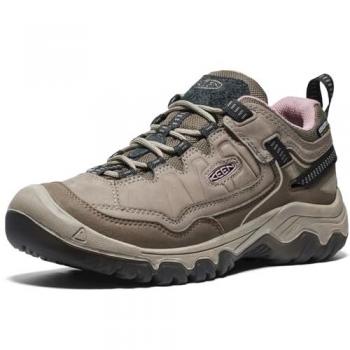 Keen Women's Targhee IV Brindle/Nostalgia Rose Waterproof Footwear Size 5.5