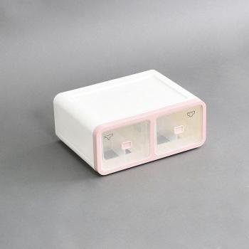 Stabile Kunststoff Aufbewahrungsbox für Unterwäsche BHs Sortier Organizer Schublade praktische Socken Kleinigkeiten