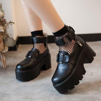Chaussures de style gothique pour uniformes JK