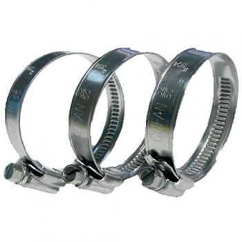 Abrazaderas metálicas inox A-2 banda 9mm ajuste 20-32 mm (pack de 100)