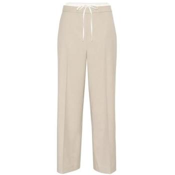 KAFFE Vindy Women's Wide-Leg Pants (XS) – Feather Gray Blend