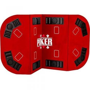GAMES PLANET Poker-Tischauflage „Straight“ mit Chiptrays