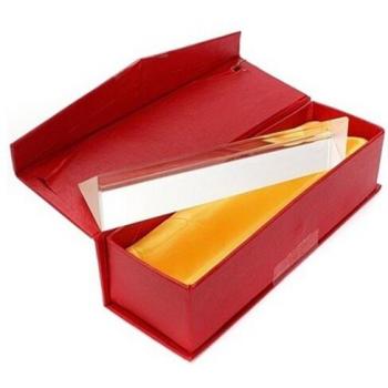 Optical Glass Triangular Prism 15cm with Box