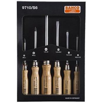 Bahco Phillips 6 piezas: juego de destornilladores de precisión