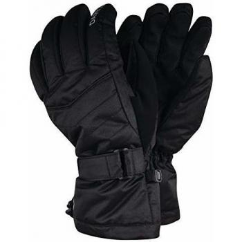 Dare 2B Damen Winter-Ski-Handschuhe – wasserfest, atmungsaktiv, gepolstert, mit Wärmeschicht, Kinder, Schwarz, L