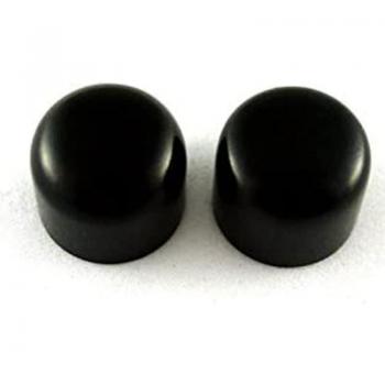 Accessori Manopole ebano nero – set di 2