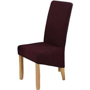 XL Polar Fleece Long Back Chair Covers for Home Hotel Banquet