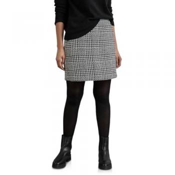 Street One Falda bouclé a cuadros para mujer