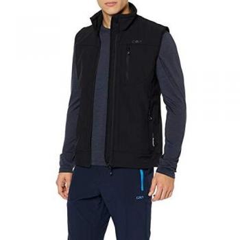 CMP Herren Weste, Softshell, Schwarz, 5XL