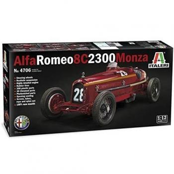 Italeri Alfa Romeo 8C 2300 Monza Plastic Model Kit