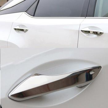 Pegatina Complementaria JY SUS304: Manija de Puerta de Acero Inoxidable para Lexus NX 200T/300H