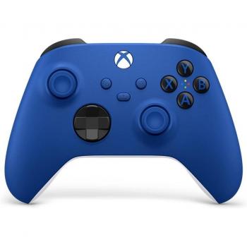 Controller Xbox senza fili Blu Shock