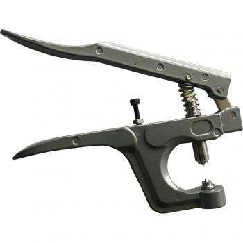 Elite Badminton Racket Grommet Bundle: Cold-Press Pliers + Bell-Mouth Feathers