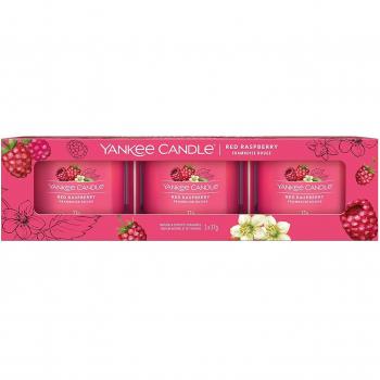 Set di candele profumate Lampone Rosso