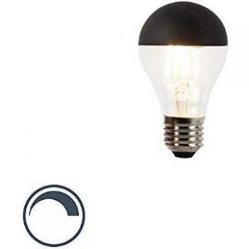 LUEDD E27 LED dimmable miroir A60 noir 350lm 2700K