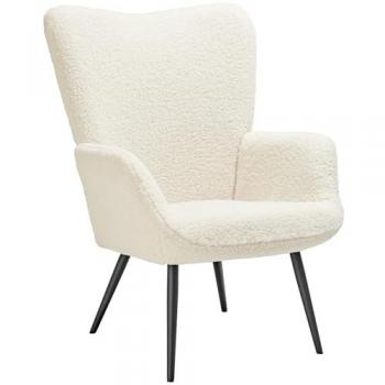 Boucle Fabric Hygge Armchair