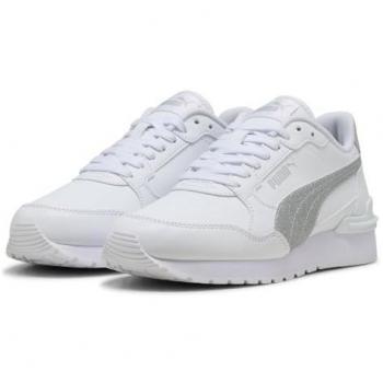 Puma ST Runner V4 SL Glitter Junior Scarpe Bianche e Argento