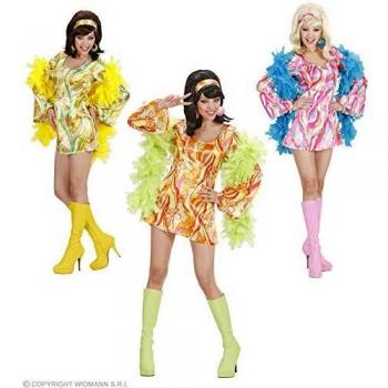 Vestito Hippie Anni '70 Verde