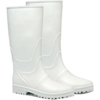 Gants de travail (bottines) N 42 – blanc, imperméables et antidérapants