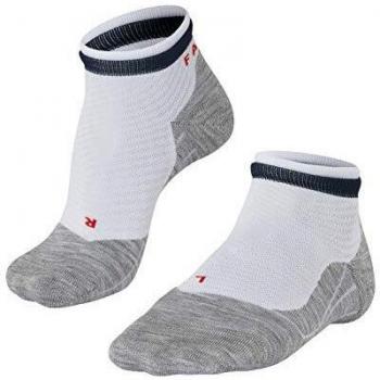 Falke RU4 Short Bulges Running Socks for Women in White, Size 39-40
